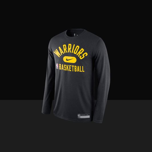 Golden State Warriors Nike 2021/22 On-Court Practice Legend Performance Long Sleeve T-Shirt - Basketb