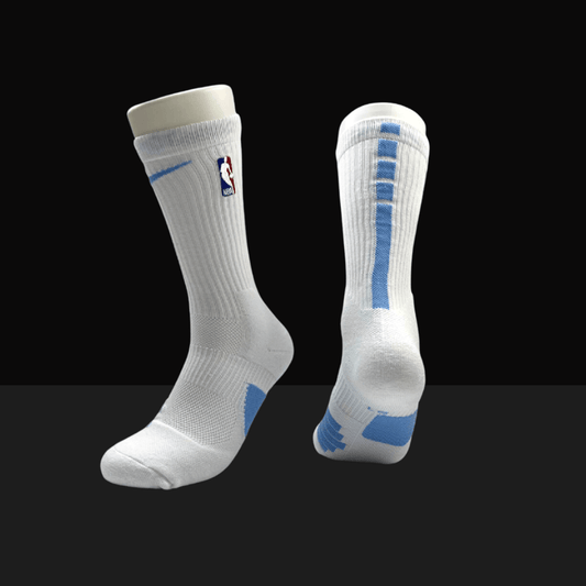 Nike NBA Elite Crew Socks - White/Blue