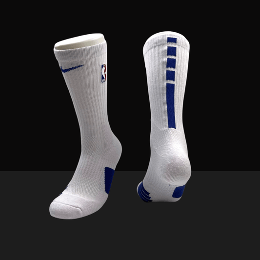 Nike NBA Elite Crew Socks - White/Navy