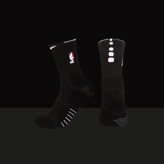Nike NBA Elite Quick Mid Length Socks - Black - Basketb